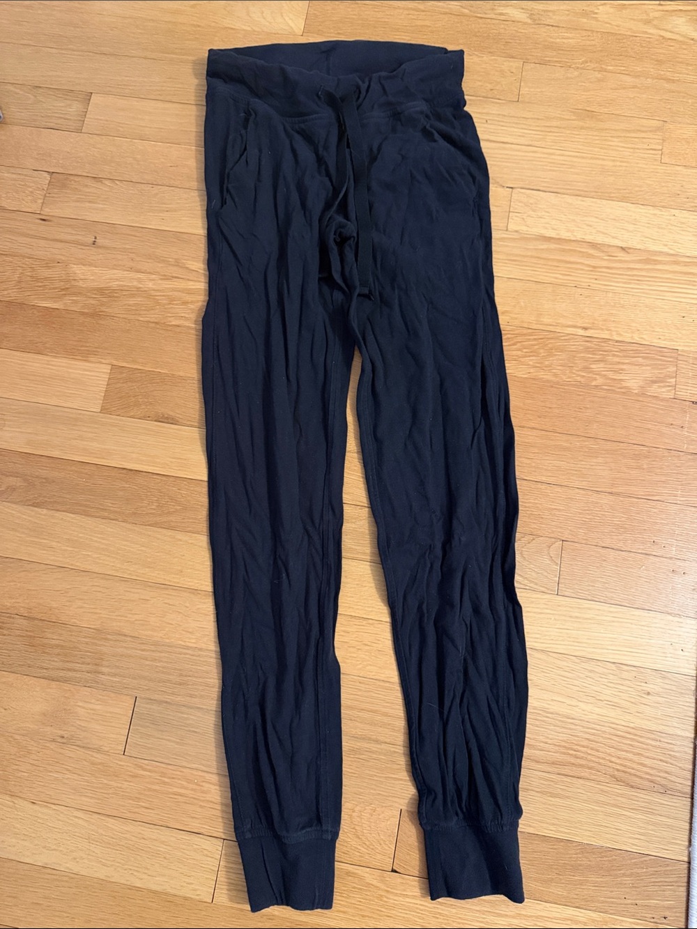 J. Crew Factory Women's Black Drawstring Jogger Pants